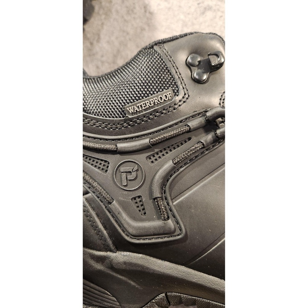 Propet Boots Mens Size 9 EEE Black Leather Waterproof Snow Hiking MBA052L - Picture 7 of 12